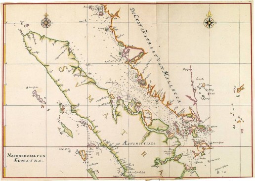 Kartenausschnitt aus dem Atlas van der Hem Abbildung 4: Kartenausschnitt aus dem Atlas van der Hem. Kartensammlung der Österreichischen Nationalbibliothek (reproduziert mit Genehmigung der Österreichischen Nationalbibliothek, Bildarchiv).