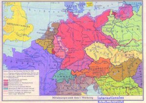„Der Imperialismus und seine Folgen“ Abbildung 4: Harms kleiner Geschichtsatlas mit Bildern, München 1961, S. 19: „Der Imperialismus und seine Folgen“.