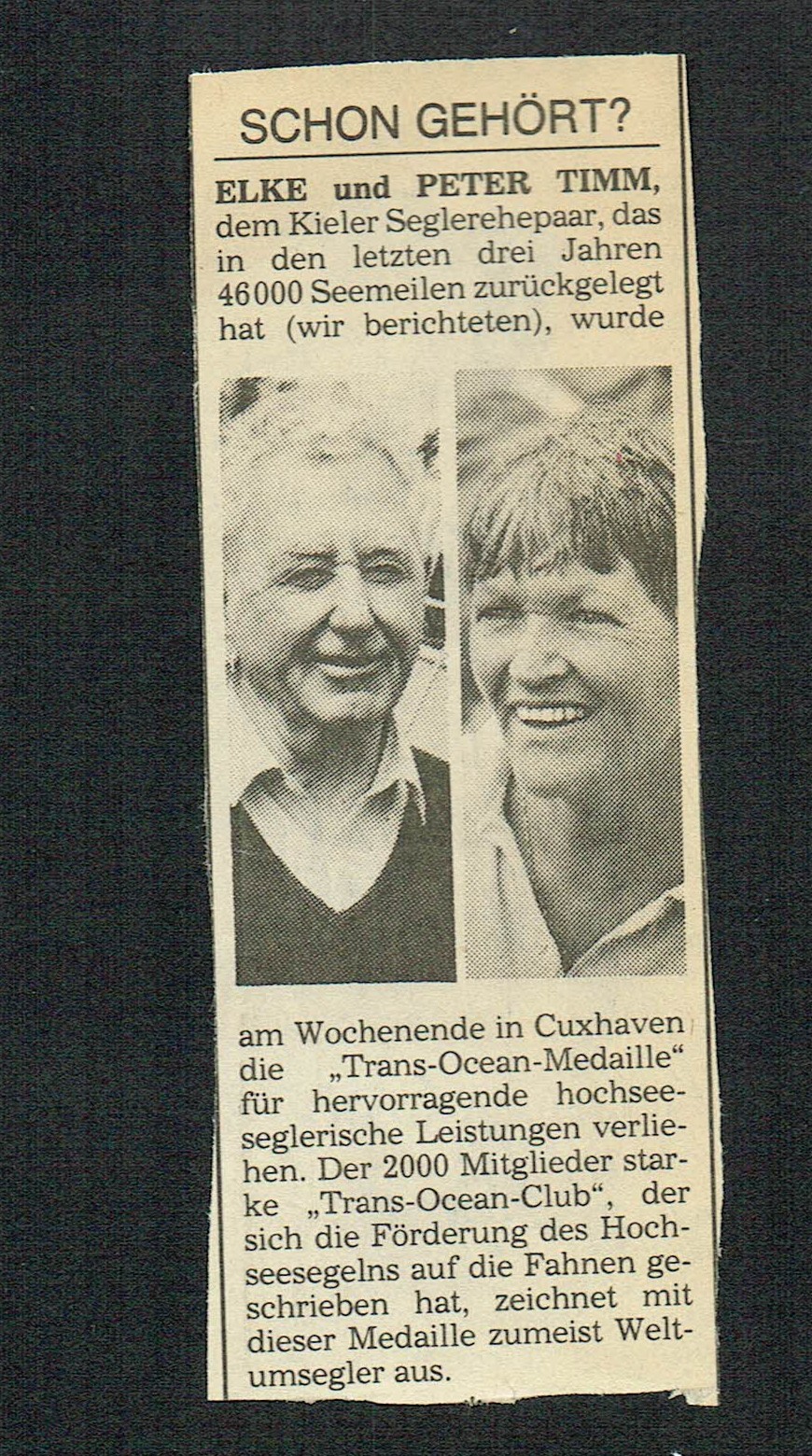 Schon gehört – 29.06.1990