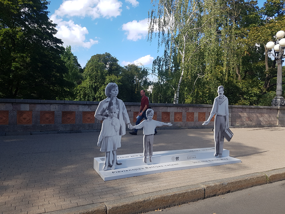 Denkmal für die singende Revolution in Riga